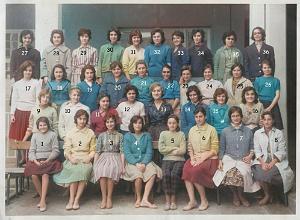 COLLEGE MODERNE DE JEUNES FILLES 1959 4 EME 8